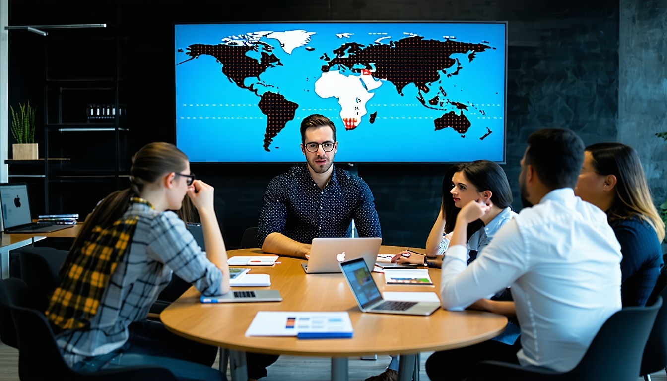 Migration expert guiding team through data migration